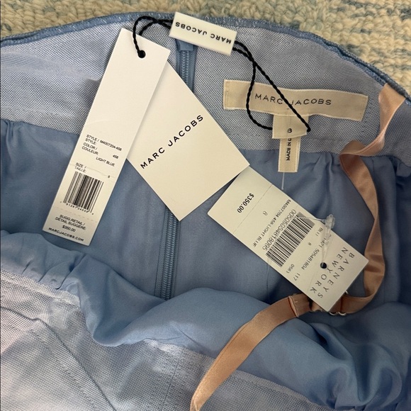 Marc Jacobs Barney’s tiered ruffle shift chambray sundress 8 NWT - Picture 4 of 8